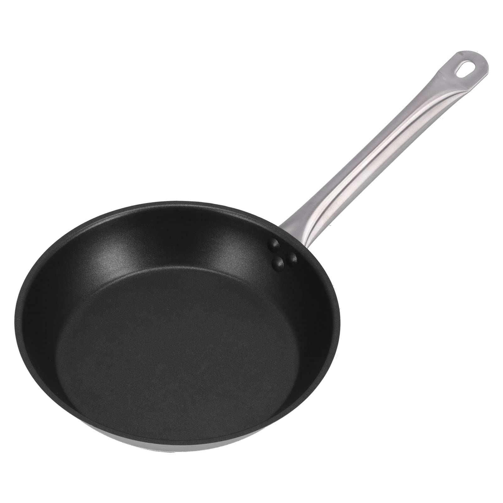 Patelnia ze stali nierdzewnej 304 Nieprzywierająca, odporna na ciepło patelnia do smażenia jajek Profesjonalne naczynia kuchenne do kuchni restauracyjnej (280 * 50mm)
