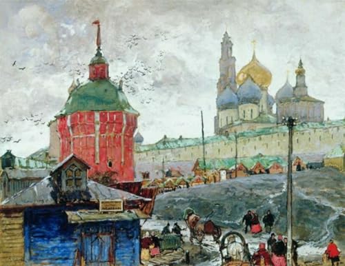 Peinture poster impression Konstantin Gorbatov art mural de 60x90cm