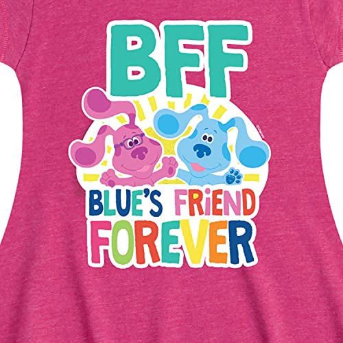 HYBRID APPAREL - Blue Clues & You! - Blue's Friend Forever - Toddler and Youth Girls Fit and Flare Dress2