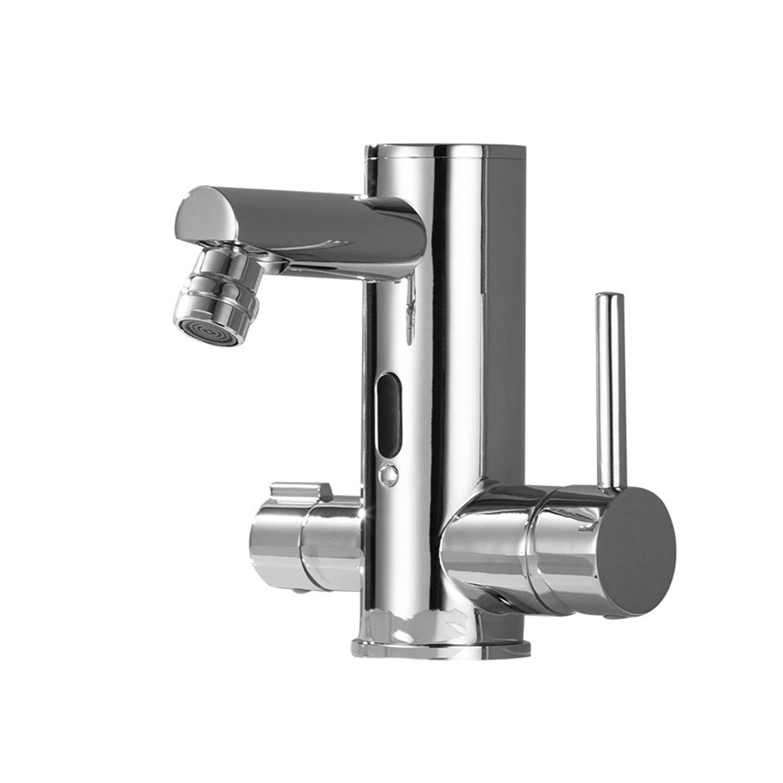 Grifo de lavabo de inducción inteligente electrónico mezclador de agua fría y caliente para baño