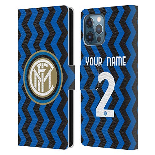 Coque Inter Milan pour iPhone 12 Pro Max en cuir personnalisable