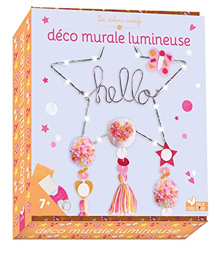 livre Décoration murale lumineuse - coffret avec accessoires