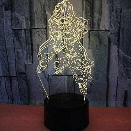 Dragon Ball 3D Lampada da Tavolo per Illusione di