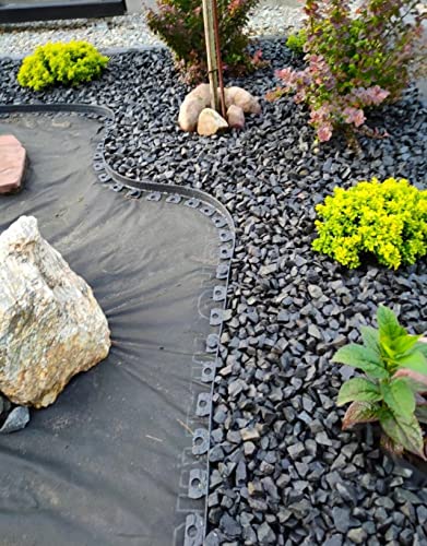 Bordure Per Giardino In Plastica – Delimitatore Per Prato E Aiuole – Altezze 4/6 Cm, Lunghezze Da 10 A 100 Metri
