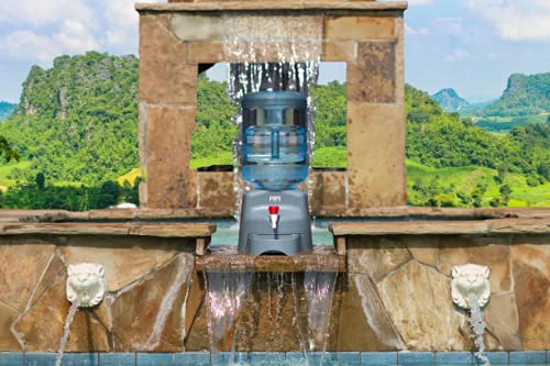 Pure Aqua Pet Water Dispenser (Fits 5 Gallon Bottles) Smart, Upright Design | NOT Automatic | Supports Small, Medium, Large Cats and Dogs | Heavy-Duty, BPA-Free Plastic - Image 3