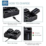 2-Pack-Of-NP-FW50-Batteries-Dual-Battery-Charger-for-SonyDSC-RX10B-DSC-RX10-II-DSC-RX10-III-Alpha-A6300-Alpha-7-A7R-A7R-II-A7S-A7S-II-A7II-A3000-A5000-A5100-A6000-NEX-3-NEX-C3-NEX-F3K-NEX5-NEX5K-NEX5N