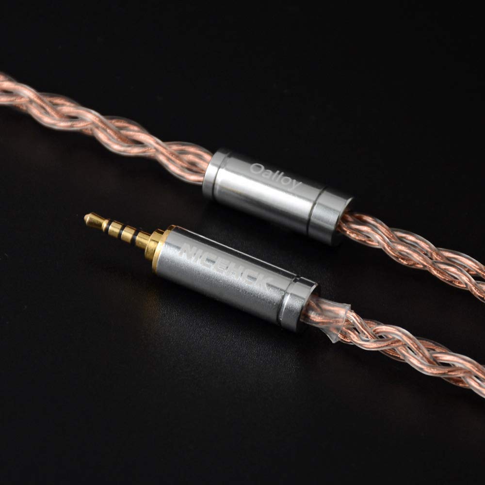 Amazon.co.jp: NICEHCK Oalloy イヤホンケーブル 6N UPOCC単結晶銅線と