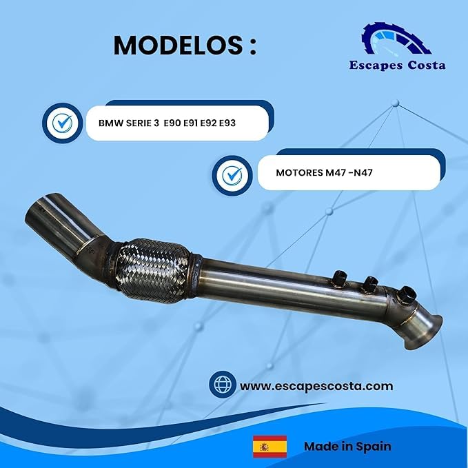 Downpipe compatible avec F20 - F21 - F22 Diesel
