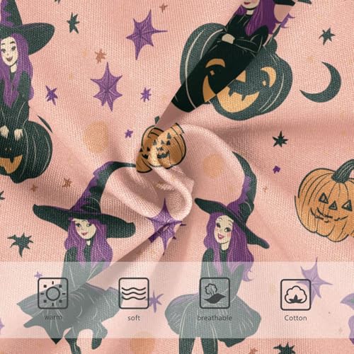 Girls Underwear Soft Cotton Halloween Cute Witch Kids Panties in Sizes 2/3t, 4t, 5t, 6 and 83