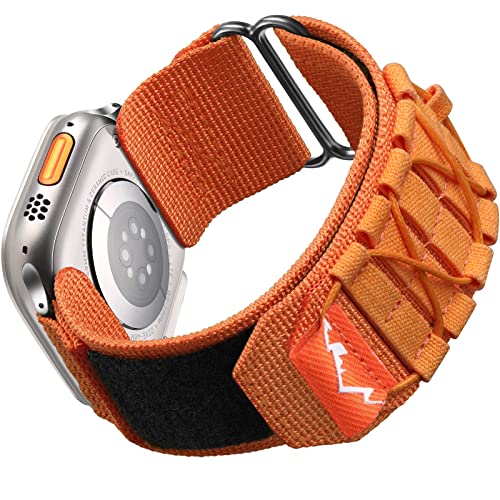Upeak Compatible with Apple Watch 49mm 45mm 44mm 42mm Nylon Strap