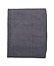 AQUIS 19 x 39 Inch Lisse Hair Towel - Grey