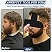 Dexspoeny 2 Pcs Enhancement Card for Barbers with Measurement Indicators, Color Spray Edge Hair Liner Line Up Card, Reusable Shaping Tool for Men's Hairlines and Beard (T + S Shaped)