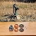 Replacement Piston for Hand Pump Type 75 with Leather Sealing Ring, Cast Iron Pump Piston with Bolts, Hand Pump Repair Kit No Tools, Garden Pump Replacement Components