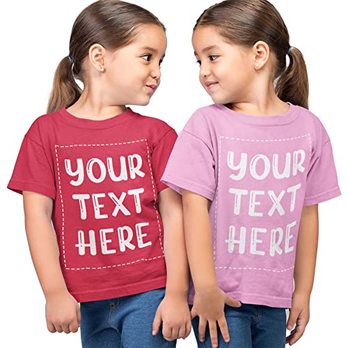 Custom Shirts for Kids, Customized Tshirt Boys, Custom T Shirt Girls, School Daycare Personalized Shirts3