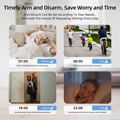 Clouree CL107-4GUS-E Wifi/Gsm Touch Screen Alarm System For Home Security thumb #4