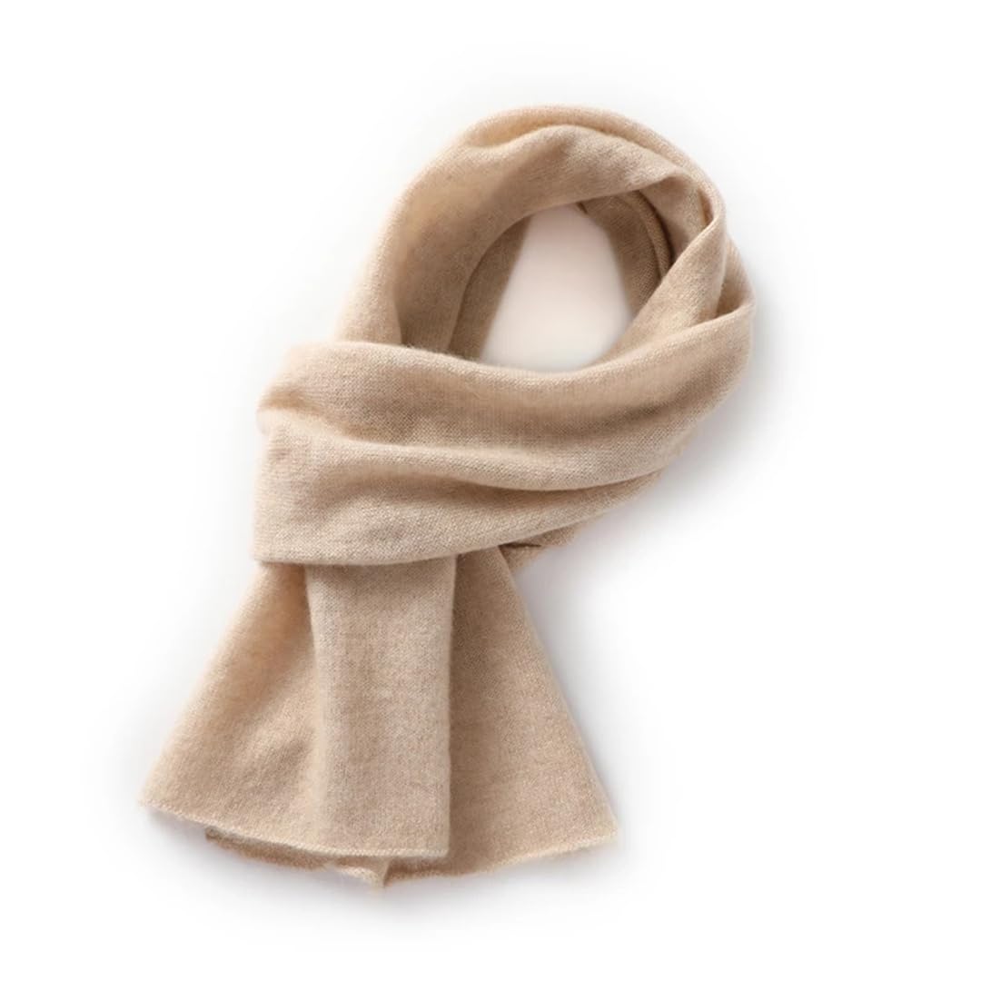 Bufanda de punto de cachemira para mujer, bufandas de invierno suaves y cálidas