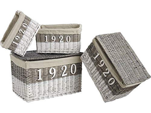 Aubry Gaspard KMA 187 SC 2 baúles + 2 cestas de mimbre con abertura