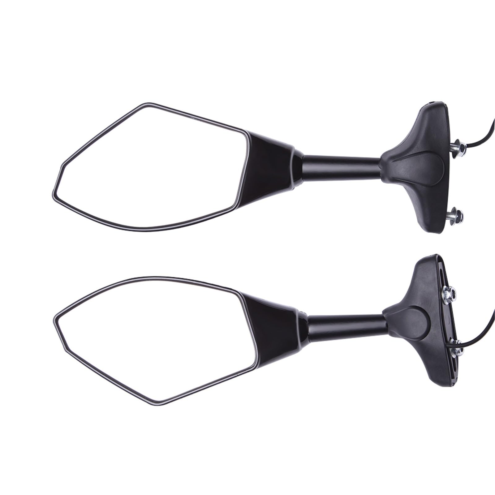 Espejos para Suzuki GSXR 750 con intermitentes que eliminan los puntos ciegos 5