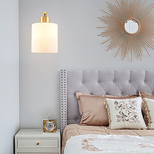 Luminaire de lecture en laiton avec douille E27 chic - 7
