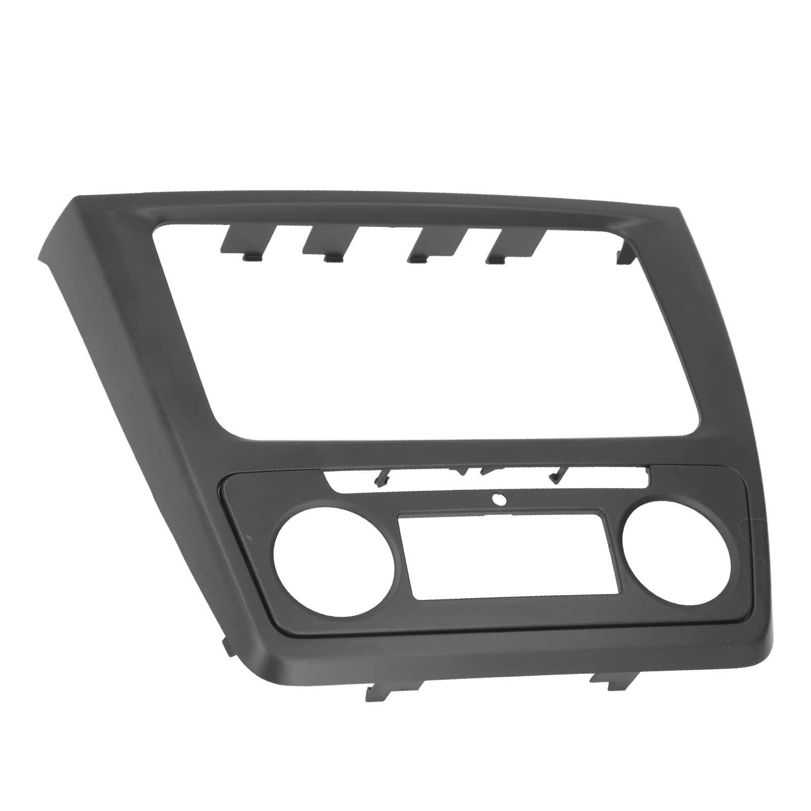 Radio Faszienspieler Autoradio Rahmen Blende 2DIN Radio Frontplatte ABS Autoverkleidungsersatz für Auto AC 2009 2017