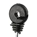 SANON Aisladores de Tornillo Negro 50Pcs / Set Aisladores de Anillo de...