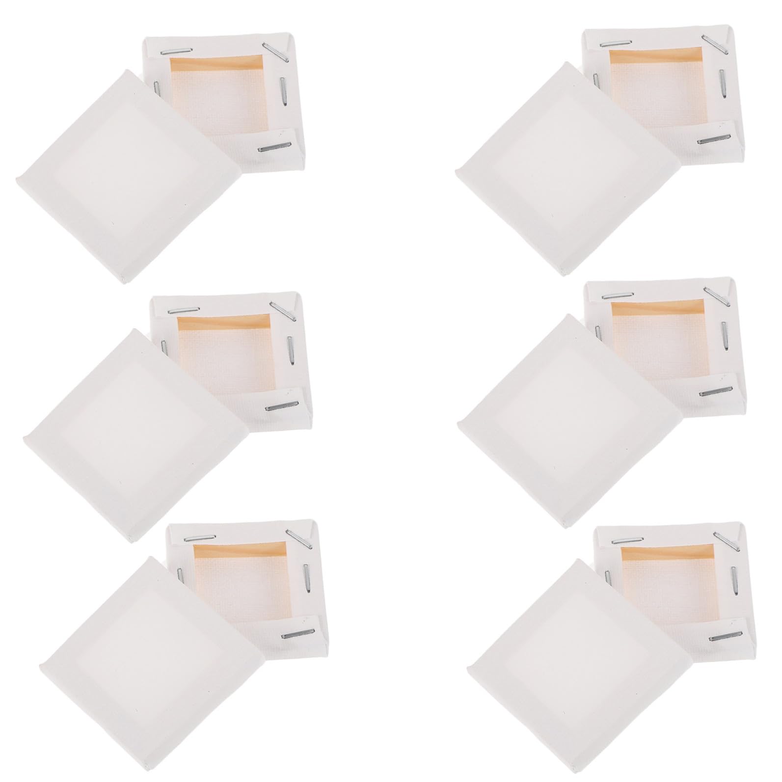 SEWACC 36stücke Mini Keilrahmen Für Öl Und Acrylmalerei Blanko Canvas Mit Stabilen Holzrahmen Für Kunstprojekte Und Kreative Bastelarbeiten