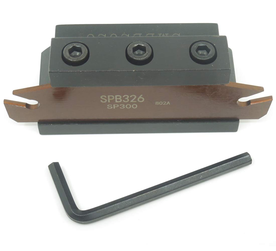 SPB326 SPB26-3mm Grooving Parting Blade Plate SMBB2026 Cut Off Block Tool Holder