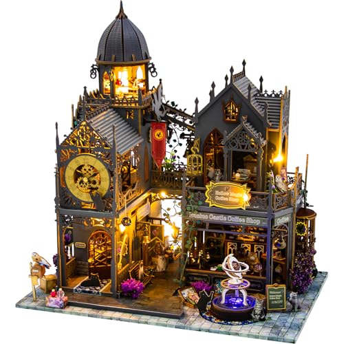 Inaepeak Maison Miniature à Construire Soi-même - Puzzle 3D en