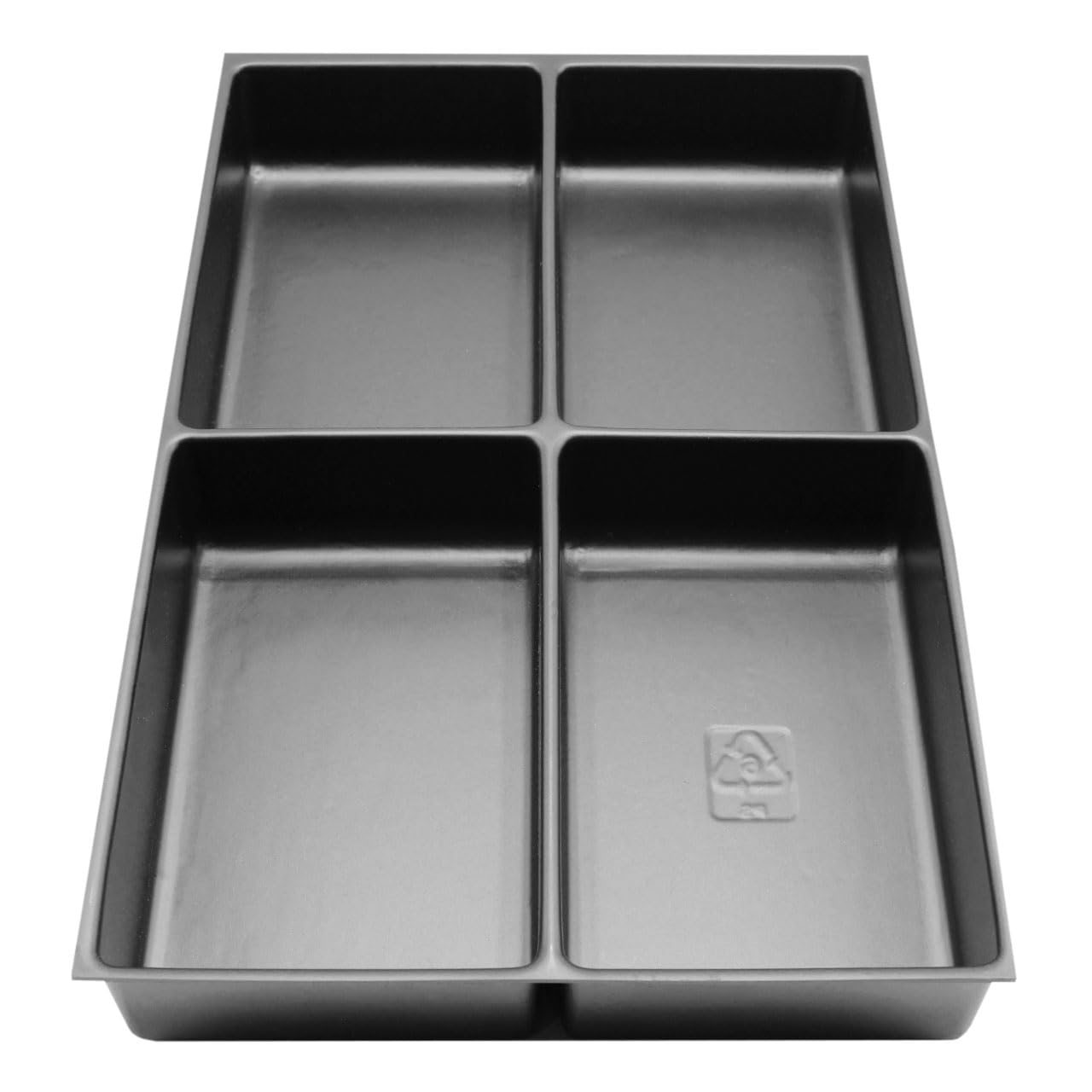 Bisley MultiDrawer ladenvak 16 vakken voor A4 laden H 102, 87, 51 mm, metaal, 800 kunststof, 36.5 x 23,7 x 5 cm
