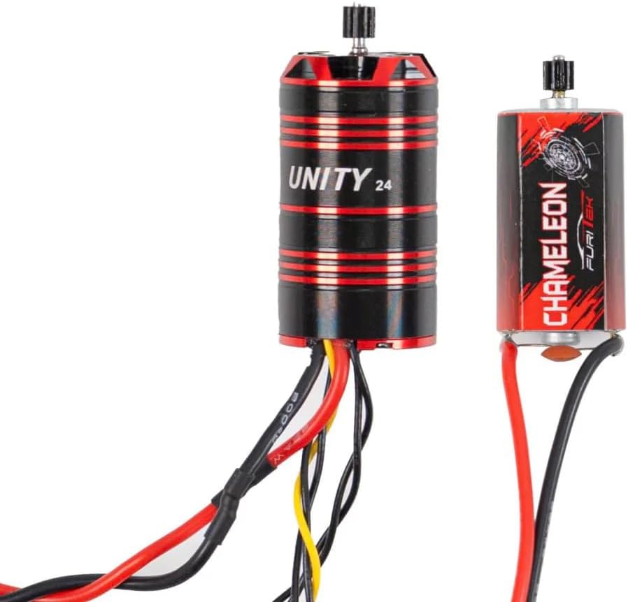 FURITEK UNITY24 PRO 3500kv 2-in-1 Micro FOC Brushless System for Axial SCX24 - Remote Control Car, RC Cars 1/24 Scale Electonics Brushless Motor and ESC Combo (HELIDIRECT) (FUR-2584)