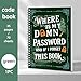 Password Book | Smart Index Page Organizer Notebook - Spiral Password Book - for Family Friends Adults Men Women Home Indoor Office Study