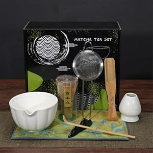 Hajhi Matcha-Set dwofefhak556 7-teilig