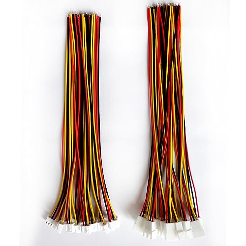 Set de 15 conectores JST XH 2.54mm 3 pines con cable 20cm miniatura 1