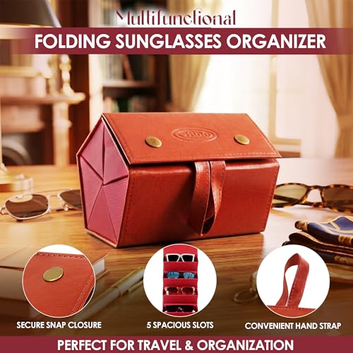 Image of LEDO Sunglasses Box Organizer Holder Case