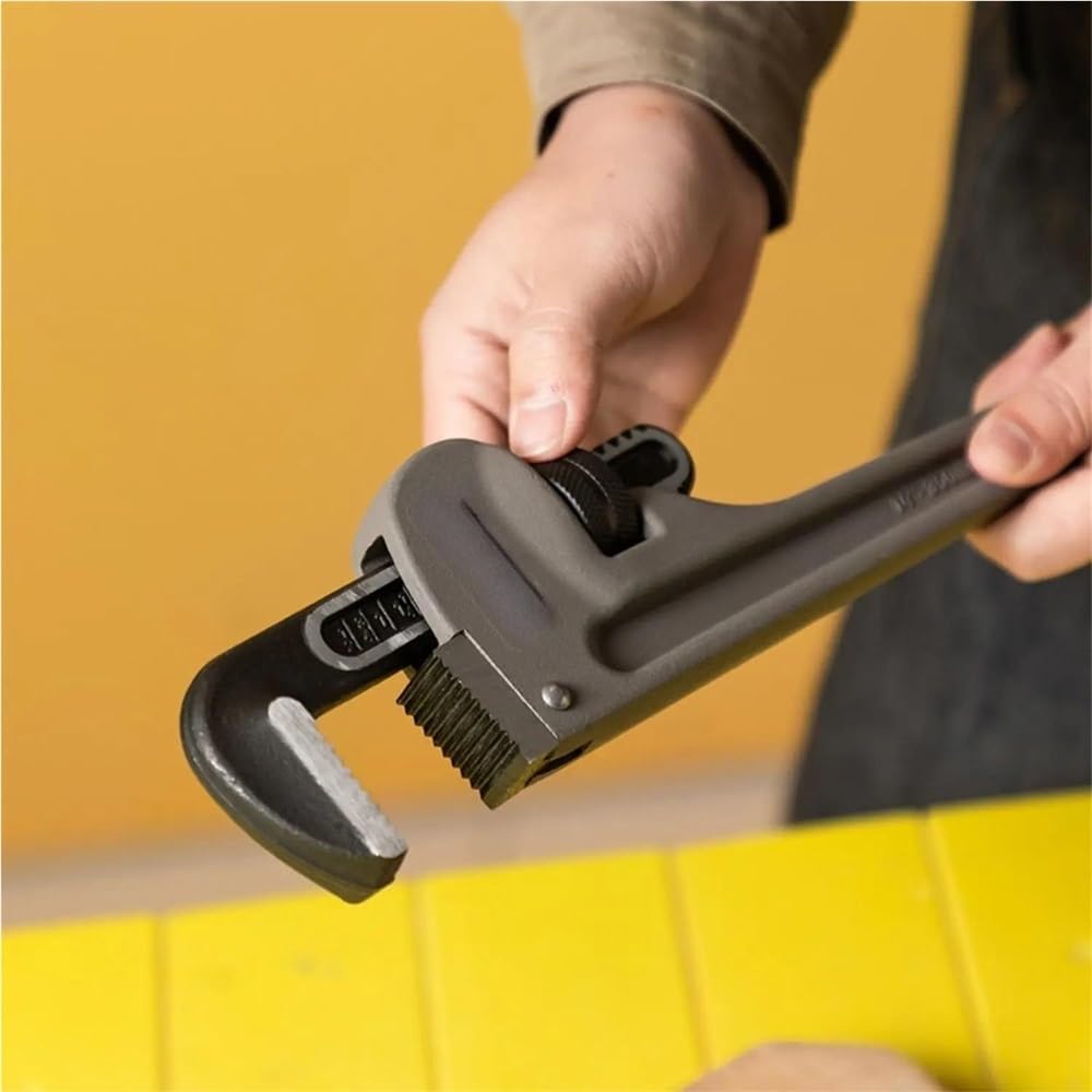 Llave for tubos con agarre eléctrico multiusos for el hogar Herramienta de llave universal multiusos Llave for fregadero ajustable compacta Reparación del hogar Llave for tubos con agarre antideslizan