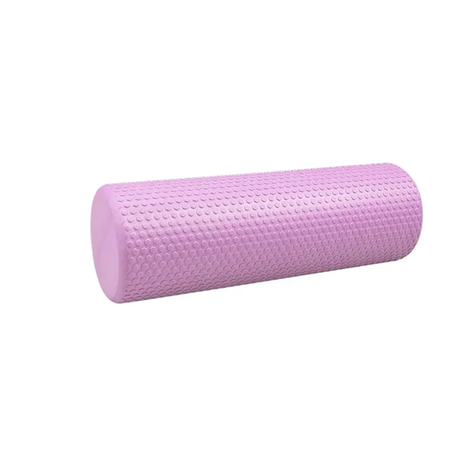 foam roller Rodillo de espuma for Yoga, herramienta automasaje columna rodillo muscular alta densidad for equipo gimnasio y Fitness para Espalda Piernas y Yoga(45CM Purple)