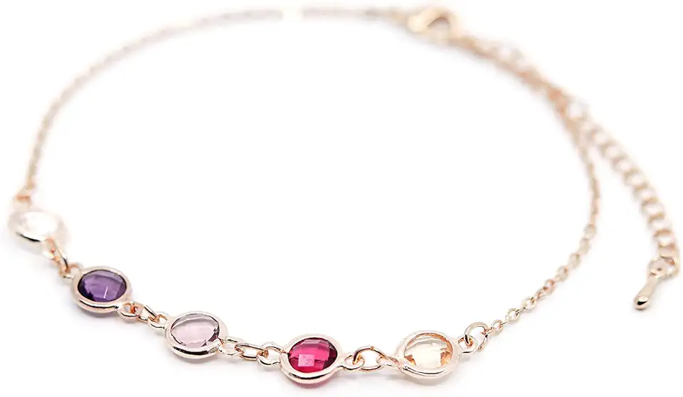 Custom Birthstone Bracelet