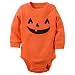 Carter's Unisex Baby Bodysuits, Orange, 12 Months