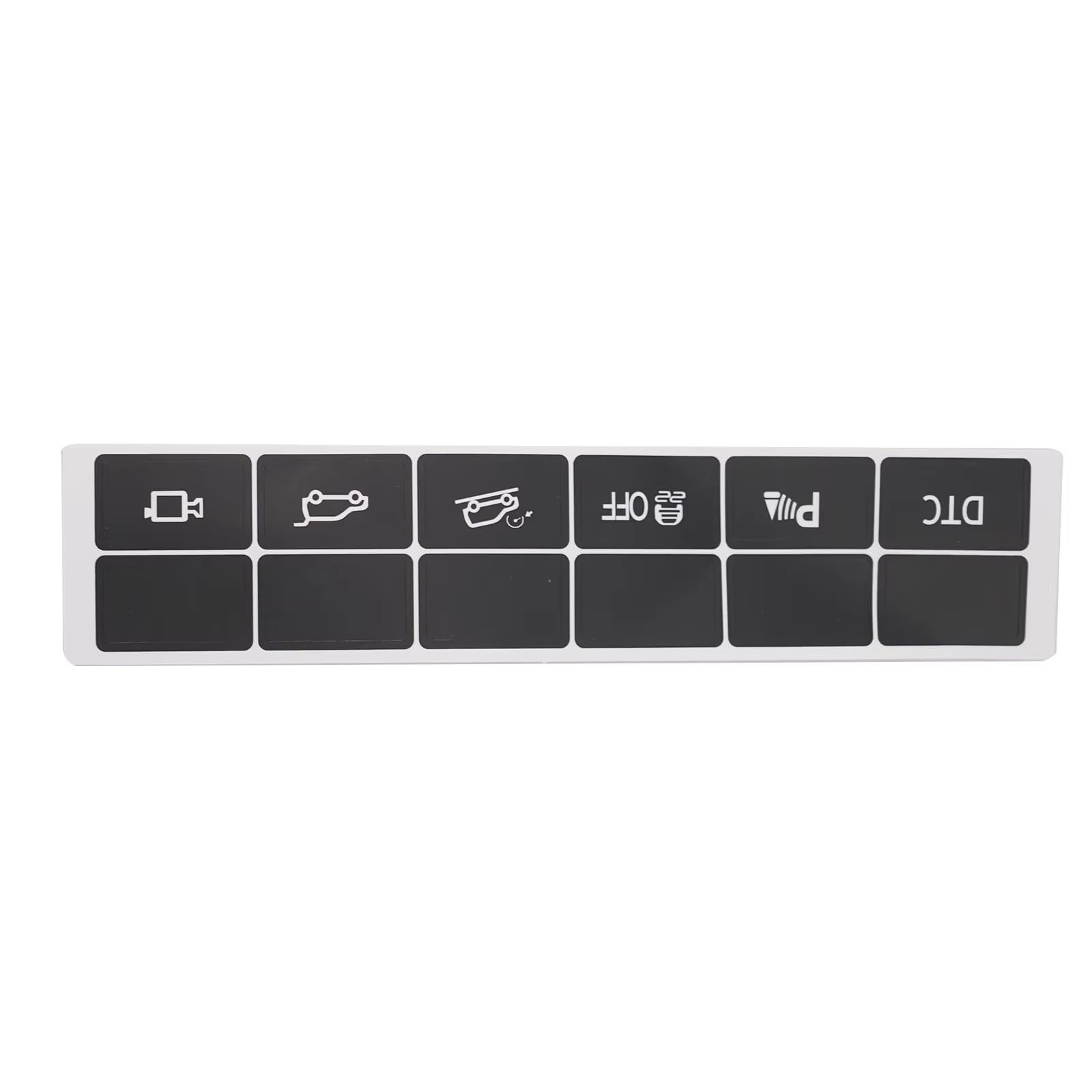 Autocollants bouton de rechange ajustement précis pour interrupteurs et boutons de X6 E71