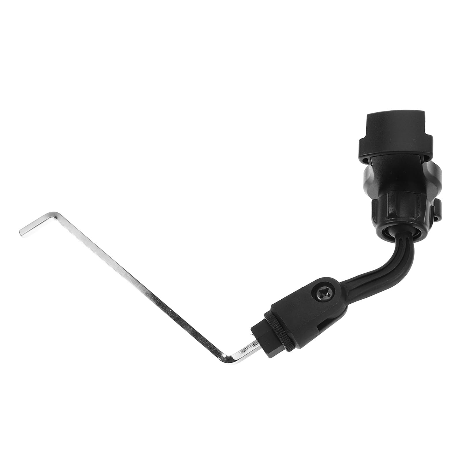 HANABASS Soporte Para Teléfono De Saxofón Clip Ajustable Para Partituras Y Micrófono Ligero Y Portátil Compatible Con Saxofón Alto Y Tenor Con Ángulo Regulable
