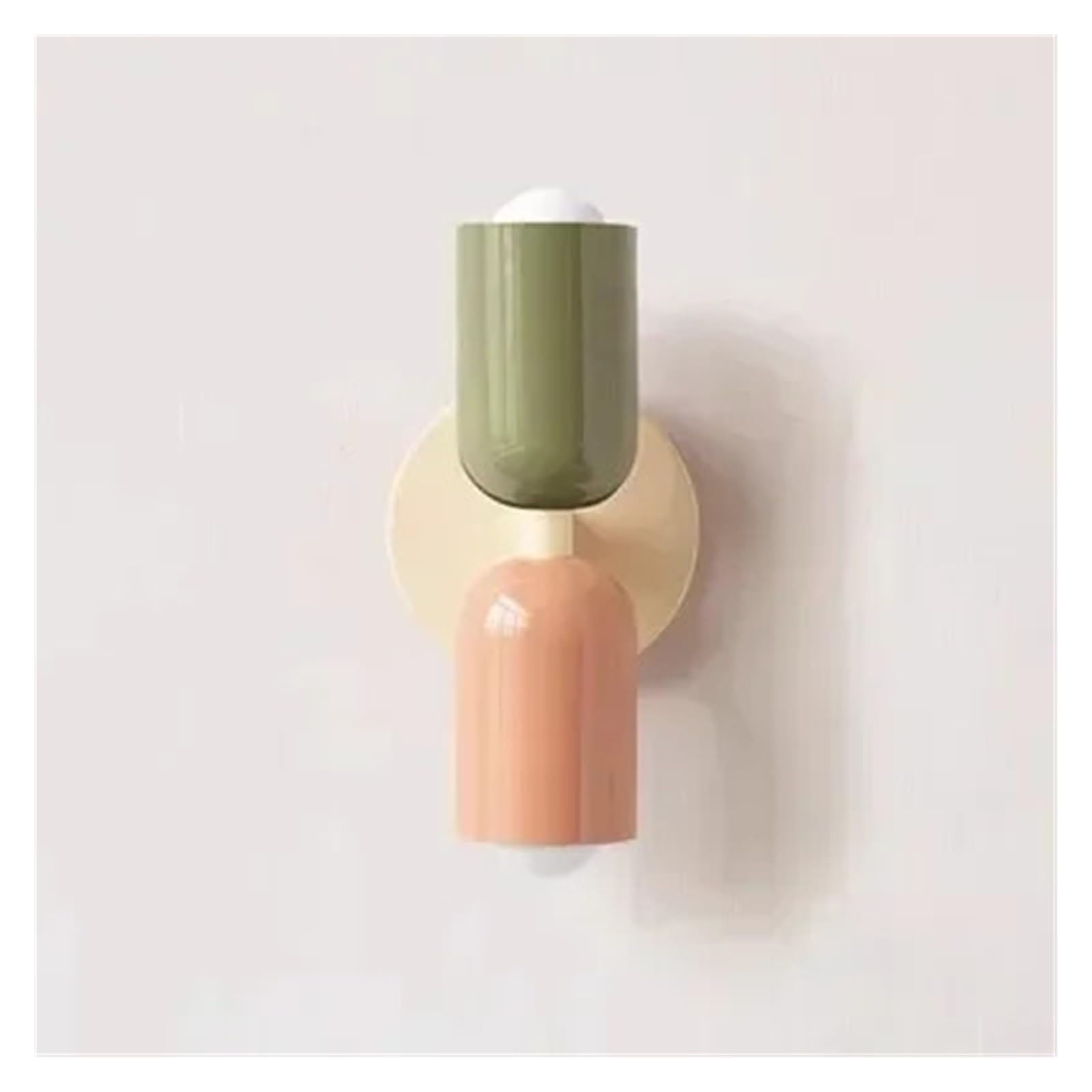 Kolorowa lampka nocna do salonu w stylu nordyckim, do korytarza, dekoracja wnętrz(Warm White,White Green Pink)