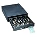 STEELMASTER 1046 Compact Steel Cash Drawer with Disc Tumbler Lock, Includes 2 Keys, Touch Button Release, Removable Tray, Black (225104604)