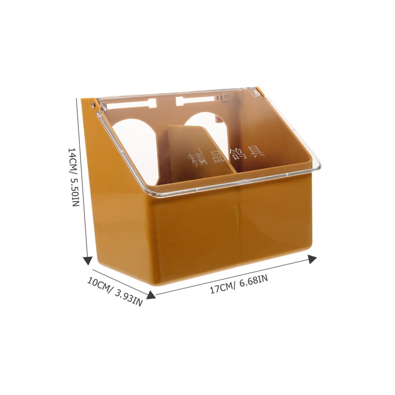 SUPVOX 6piezas Comedero para Pájaros Colgante De Alimentador Multifuncional para Aves para y Cotorras De Instalar y Resistente Accesorios para Jaulas De