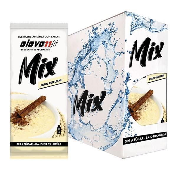 Eleven Fit Mix Sabor Arroz con Leche sin Azúcar - Caja de 24 Sobres