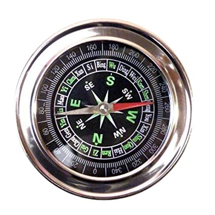 S.L Enterprises Stainless Steel Rattan Feng Shui Magnetic Compass-image-48