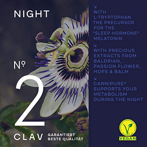 N2-Night-Fat-Burner-Weight-Loss-Pills-Sleep-Aid-Herbal-Sleeping-Tablets-Suits-Keto-Diet-with-L-Carnitine-L-Tryptophan-Passion-Flower-Valerian-Lose-Weight-Sleeping-60-Capsules-Vegan