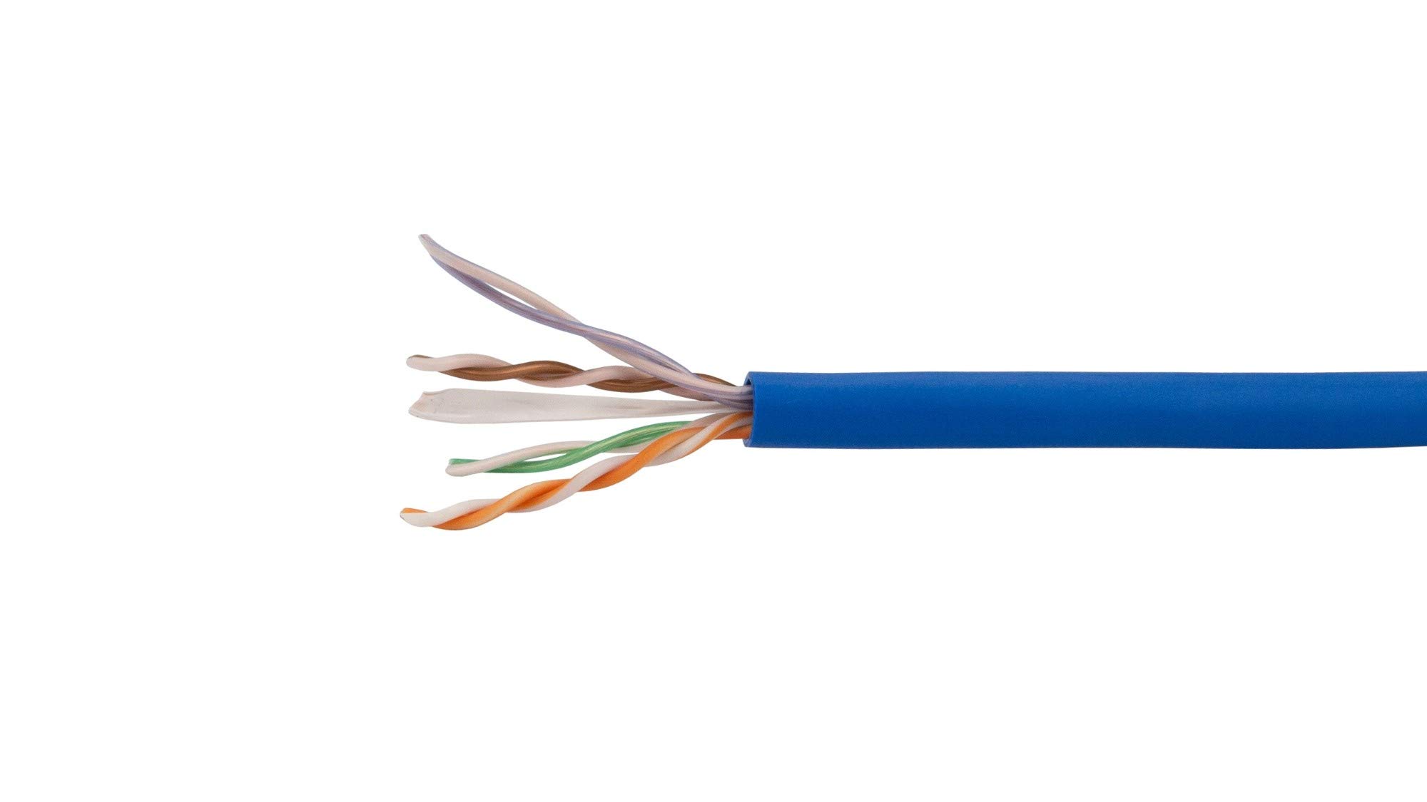 Vextra VC64B Blue Cat6 Riser 550 MHZ 1000 ft Easy Pull Box