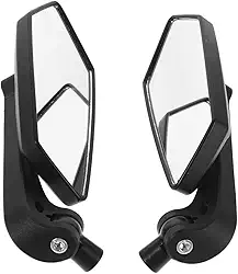 ULTECHNOVO Espelho de triciclo, ajuste universal, fácil de instalar, construção robusta, espelho retrovisor amplo para bicicletas, motocicletas, bicicletas elétricas