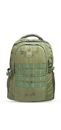 Military Tactical Backpack 35L for Men & Women | Waterproof Travel Hiking Camping Rucksack with Multiple Compartments | Olive Green