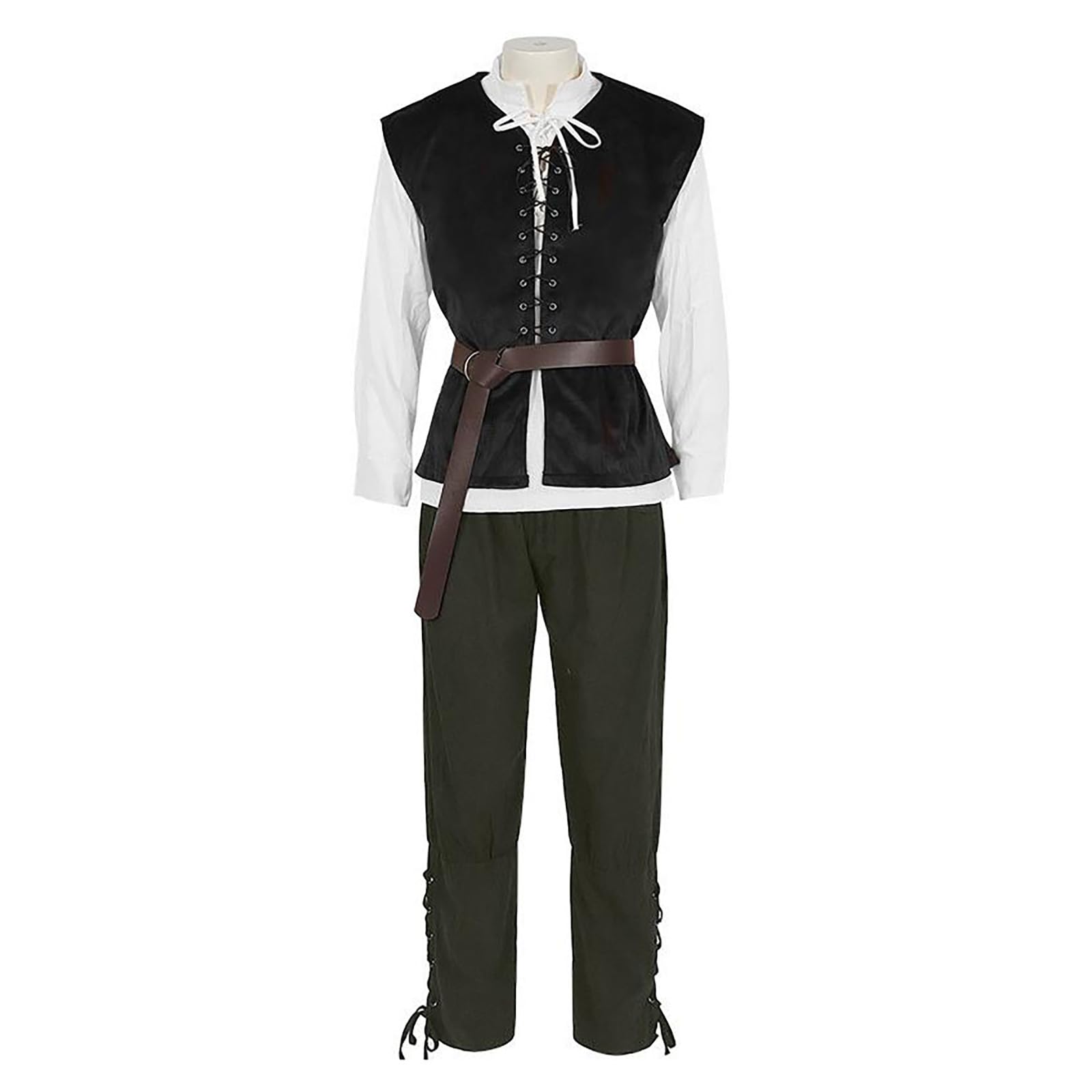 Piratenkostüm Set Für Herren Piraten Outfit, Karneval Kostüm 4